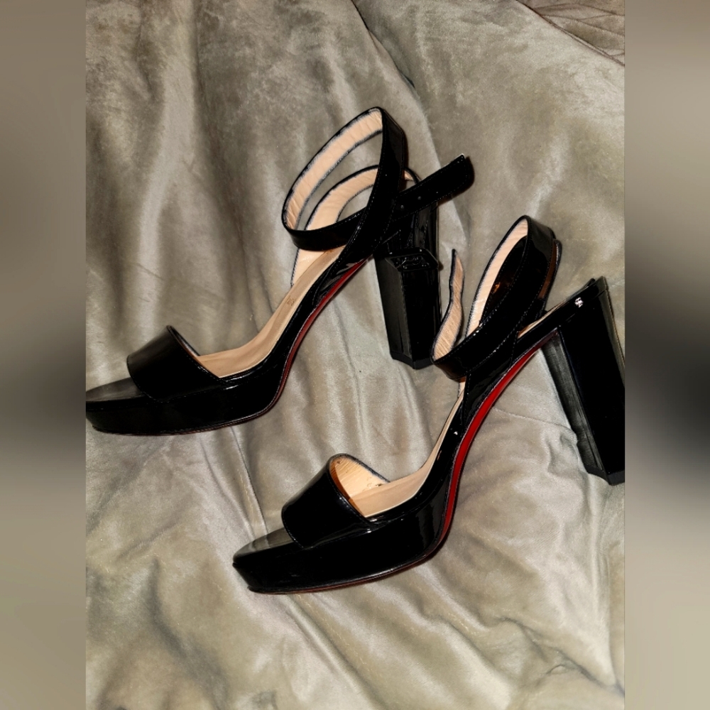 Christian Louboutin black heels